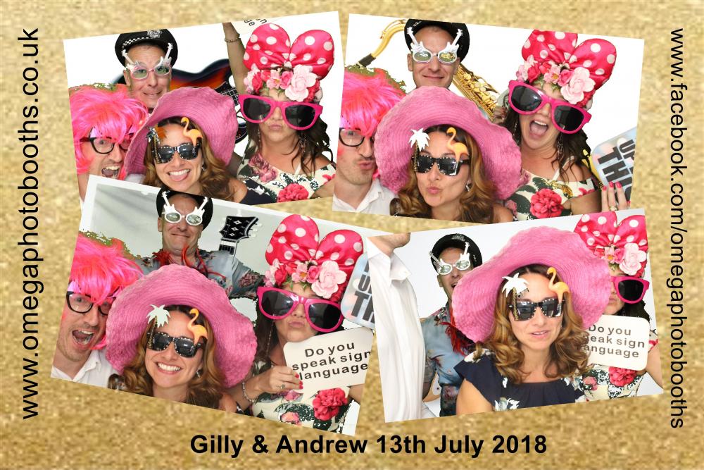 Gilly & Andrew's Wedding | View more photos from the event at gallery.omegaphotobooths.co.uk/u/Omega-Photobooths/Gilly-Andrews-Wedding